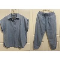 ราคา CC-OO แท้ 100% ชุดเซตยีนส์ เสื้อ+กางเกง 270บาท‼️ ziseS-M ใส่ได้ (19563732798)
