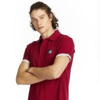 ราคา BODY GLOVE Sport Casual Polo Pique Men Collar TEEโปโลผู้ชาย สีแดงเข้ม Maroon (7118556188)
