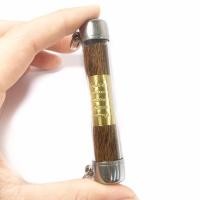 ราคา ตะกรุดหนังเสือไฟ พร้อมยันต์ห้าแถว เลี่ยมพร้อมตะกรุดสแตนเลสอย่างดีครับ พร้อมใช้ (15433911632)