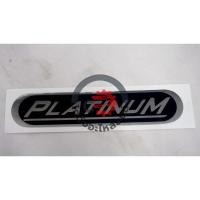 ราคา สติ๊กเกอร์ ฝาท้าย อีซูซุ ดีแม็ก ปี 2007-2010 "PLATINUM" (ไม่นูน) ISUZU D-MAX 2007-2010 โกดังอะไหล่ยนต์ อะไหล่ยนต์ รถยนต์ (22874456962)