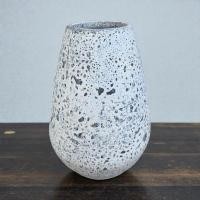 ราคา Vaseแจกันดินเผาทรงหยดน้ำ วินเทจสไตล์ เก่า ๆ ขนาด 22 x 31 cm (40827344495)