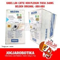 ราคา สาย LAN UTP CAT5E CAT 5E NON PLEND 1583A BELDEN ORIGINAL GREY (28437925740)