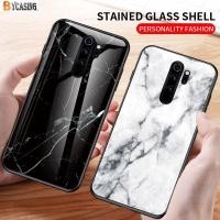 ราคา Xiaomi Redmi Note 8T Redmi Note 8 Pro Marble Tempered Glass Soft Edge Shockproof Hard Phone Cover BY (5024751084)