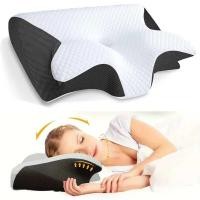 ราคา C Sleep Memory Neck Pillow Slow Rebound Comfortable Memory Foam Sleep Pillow Cervical Orthopedic Ne (49850719951)