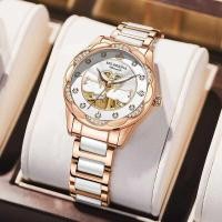 ราคา ▥ Reloj Mujer ORKINA นาฬิกาสําหรับสุภาพสตรีที่มีชื่อเสียงแบรนด์ผู้หญิงนาฬิกากันน้ําเซรามิคนาฬิก (28430273818)