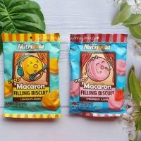 ราคา Nutrigold Macaron Filling Biscuit Lemon มาการอง 2 รสชาติ นำเข้าจากมาเลเซีย (5980886352)