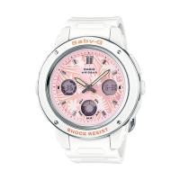 ราคา Casio Baby-G นาฬิกาข้อมือผู้หญิง สายเรซิ่น รุ่น BGA-150F-7A - สีขาว (445334874)