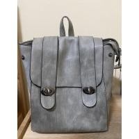 ราคา PRELOVED กระเป๋าเป้หนังผู้หญิงสีเทา (16985096559)