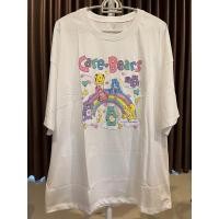ราคา Care Bears Care Bears เสื้อยืดผ้าฝ้ายแท้ขนาดใหญ่พลัสไซส์น่ารัก (29786186189)