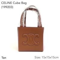 ราคา CELINE Cube Bag ของแท้ 100% [จัดส่งฟรี] (23052197586)