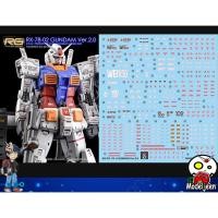 ราคา (Ghost Decal) Water Decal 203 RG 1/144 Gundam Rx-78-2 V.2.0 (27507769794)