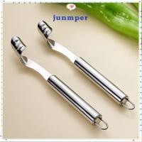 ราคา JUNMPER Jalapeno Corer Remover, สแตนเลสหยัก Slice Pepper Corer Remover, ทนทานผักการประมวลผลสะดวกมัลติฟังก์ชั่ Jalapeno เครื่องมือครัวเครื่องมือ (41821237933)