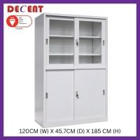 ราคา FC-H1 (4FT)จัดส่งกรุงเทพฯปริมณฑลเท่านั้น ตู้เอกสารบานเลื่อนกระจก 4 ฟุต สูง 185 ซม (27516496640)