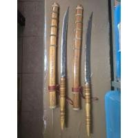 ราคา ดาบหลวงปู่ทิมวัดละหารไร่มีจารอักขระของแท้ผ่านพิธีปลุกเสกแล้วไม้สักทองแท้ขนาดความยาว 34 นิ้วคู่ละ 1,500 บาท (50004906152)