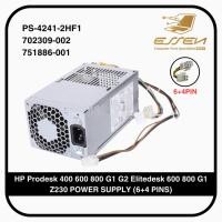 ราคา HP PS-4241-2HF1 702309-002 751886-001 สําหรับ Prodesk 400 600 800 G1 G2 Elitedesk 600 800 G1 Z230 POWER SUPPLY (6+4 PINS) (45604386307)