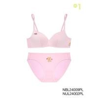 ราคา Sabina เซตชุดชั้นใน Butterbear x Sabina เสื้อชั้นในไร้โครง รหัส NBL24009PL+NUL24002PL - สีชมพูอ่อน (27623665795)