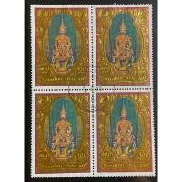 ราคา 2546 แสตมป์ชุด 150 ปี พระพุทธเจ้าหลวง ครบชุด บล๊อก 4 ใช้แล้ว (24966056767)