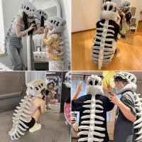 ราคา ไดโนเสาร์โครงกระดูกหมวกสมจริงไดโนเสาร์กระดูกของเล่นหมวกสําหรับปาร์ตี้ฮาโลวีน Props (43169054294)