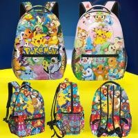 ราคา กระเป๋าเป้สะพายหลัง POKEMON กระเป๋านักเรียนเด็ก พิมพ์ลาย 3D มิติ กระเป๋านักเรียนประถม สบายทนทานกันน ้ ํา (24976849409)