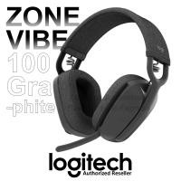 ราคา Logitech Zone Vibe 100 Headset หูฟังไร้สาย หูฟังครอบหู สีดำ ของแท้ ประกันศูนย์ 1ปี (18570890740)