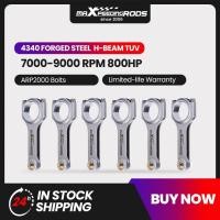 ราคา Connecting Rods Conrods Pleuel Bolts for BMW M50 M52 B25 TU 24V M52TUB25 140mm Conrod Con Rod ARP m (55952484981)