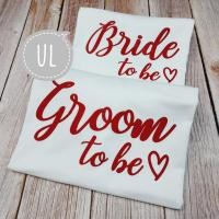 ราคา เสื้อคู่ถ่ายพรีเวดดิ้ง ชุดพรีเวดดิ้ง Bride to be / Groom to be เสื้อยืดคู่รัก #C041 ตัวละ (2882276044)