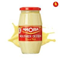 ราคา อโมรา ดิจองมัสตาร์ด 430g AMORA DIJON MUSTARD มัสตาร์ดฝรั่งเศส (25921920423)