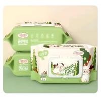 ราคา ทิชชูเปียก BABY HAND MOUTH WIPES แกะเขียว 80 แผ่น (25929342866)