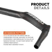 ราคา ❤ TOSEEK Rest Relax Carbon TT Handlebar Bikes Parts Cycling MTB Road Bicycle Race With Sponge Elb (24329017576)