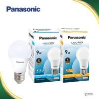 ราคา PANASONIC หลอดไฟ LED Bulb NEO 9 วัตต์ 9w ขั้ว E27 แสง COOL DAYLIGHT (สีขาว) WARM WHITE (สีเหลือง) (20292376737)