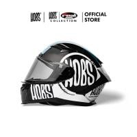 ราคา HOBS X REAL helmets " LIMITED COLLECTION หมวกกันน็อค Real Hobs "รุ่น Raptor Black หมวกกันน็อคสีดำ สีด้านและเงา (3343541429)