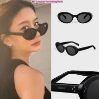 ราคา แว่น CELINE กันแดด S193 ทรงOval Cat eye รหัสCL40193i ของแท้รับประกัน1ปี อุปกรณ์ครบเซ็ตพร้อมซองหนังสีดำ (29889478850)