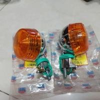 ราคา ไฟเลี้ยวหลัง Suzuki A100M3-A100SR-K125M2-M3-K50-K90 ของใหม่(ไม่แท้)แบบพลาสติกชุบเงาสภาพสวยๆพร้อมใส่ใช้งาน(ราคาต่อ 1 คู่) (27911556829)