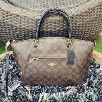 ราคา COACH PRAIRIE SATCHEL IN SIGNATURE CANVAS (3214793000)