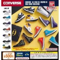 ราคา พร้อมส่งConverse All Star Collection CONVERSE ALL STAR HI & WEAPON HI MINI FIGURE complete set of 7 gashapon (43751138653)