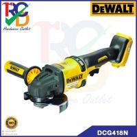 ราคา DEWALT เครื่องเจียรไร้สาย 5 นิ้ว 60V รุ่นDCG418N (ตัวเปล่า ไม่รวมแบตฯ) รับประกันศูนย์ 3 ปี (15339028480)
