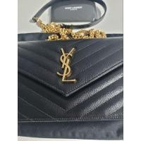 ราคา YSL WOC 7.5 bag หนัง cavier สีดำ (24831294548)