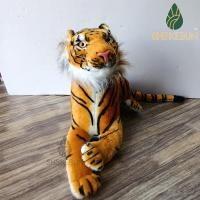ราคา ตุ๊กตาเสือขนาดเล็ก Tiger ของเล่นสําหรับ Garden Halau ลิงลิงและหมูขนาดเล็ก 30 ซม. Tiger ของเล่น SHS Garden (46204955926)