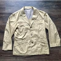 ราคา VINTAGE JUNGLE KHAKI SAFARI JACKET 4 POCKETS เสื้อ เสื้อแจ็คเก็ต ผู้ชาย แขนยาว men military blazer polo ralph lauren (46106350629)