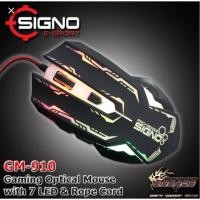 ราคา Signo GM-910 Gaming Mouse เป็น Mouse 5ปุ่ม เปลี่ยนไฟแบบสลับเป็น LED ไฟ 7 สี (2902739503)