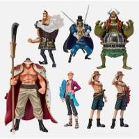 ราคา (ครบ 7 ตัว รวมตัวพิเศษ) วันพีชชุดหนวดขาว ของแท้ โมเดลของสะสม Onepiece Whitebeard Pirate (56355501109)