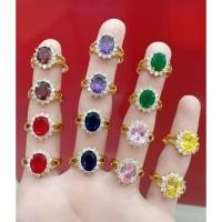 ราคา #แหวนเศษทองแท้หัวพลอยหลากสี (15098402126)