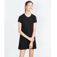 ราคา Zara black dress size M [new] (7633243221)