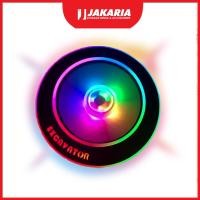 ราคา Illupro พัดลมโปรเซสเซอร์ RGB UFO Fan LGA 1155 พัดลมสําหรับเล่นเกม Intel AMD FC-200 (42270767045)