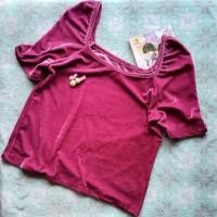 ราคา เสื้อยืดแฟชั่น ผ้ากำมะหยี่ เสื้อผ้าแฟชั่น (7041869790)