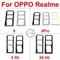 ราคา ถาดซิมการ์ดสําหรับOppo Realme 8 8i 8S 5G 8 Proซิมการ์ดผู้ถือMicro SD Cardอะแดปเตอร์เปลี่ยนRepirชิ้นส่วน (43759985832)