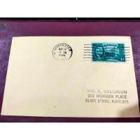 ราคา A1ไปรษณียบัตรเก่า อเมริกา 1 ฉบับ ปี ตศ1945 (19371186439)