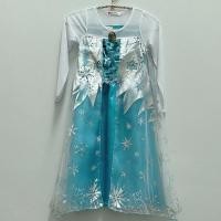 ราคา ชุดเจ้าหญิงเอลซ่า มีผ้าคลุมเย็บติด งานสวยมากค่ะ ไซส์ 120,130,140,150 ราคา 299 บาท (1757030465)