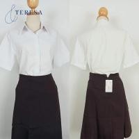 ราคา เสื้อนักศึกษาทรงบอย Over นิสิตทรงหลวม หลังว่าง (22578757186)