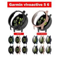 ราคา เคสกันรอย ฟิล์มกระจก สำหรับ นาฬิกา Garmin vivoactive 5 6 case + ฟิล์มกันรอยเป็นชุด กดเล่นหน้าจอได้ กรอบ vivoactive 5 6 (29080285115)